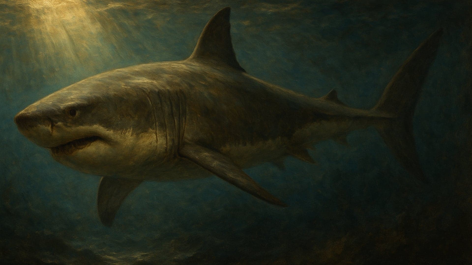 Great White, Old-Master Oil