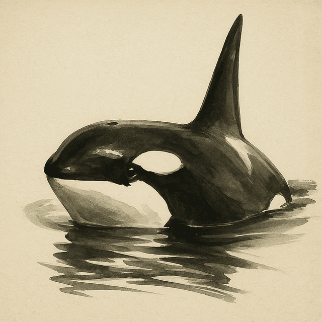 Sumi-e Ink Wash